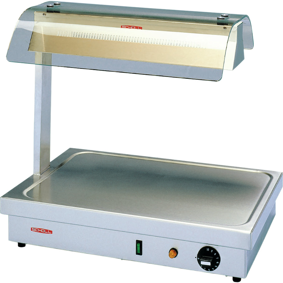 Speisenwärmer Duo Therm 2 mit Wärmeplatte 600 x 400 x 545 mm