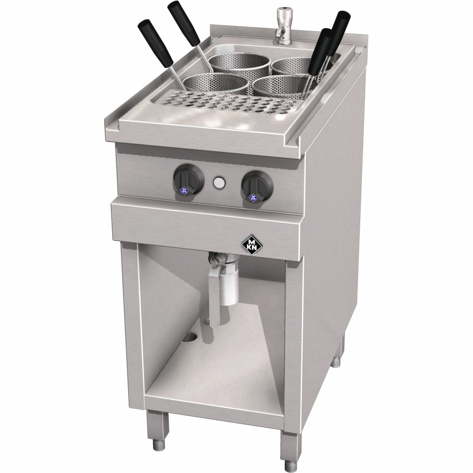 Elektro-Nudelkocher 4 Körbe / Optima 700 / Wanne 305 x 510 mm