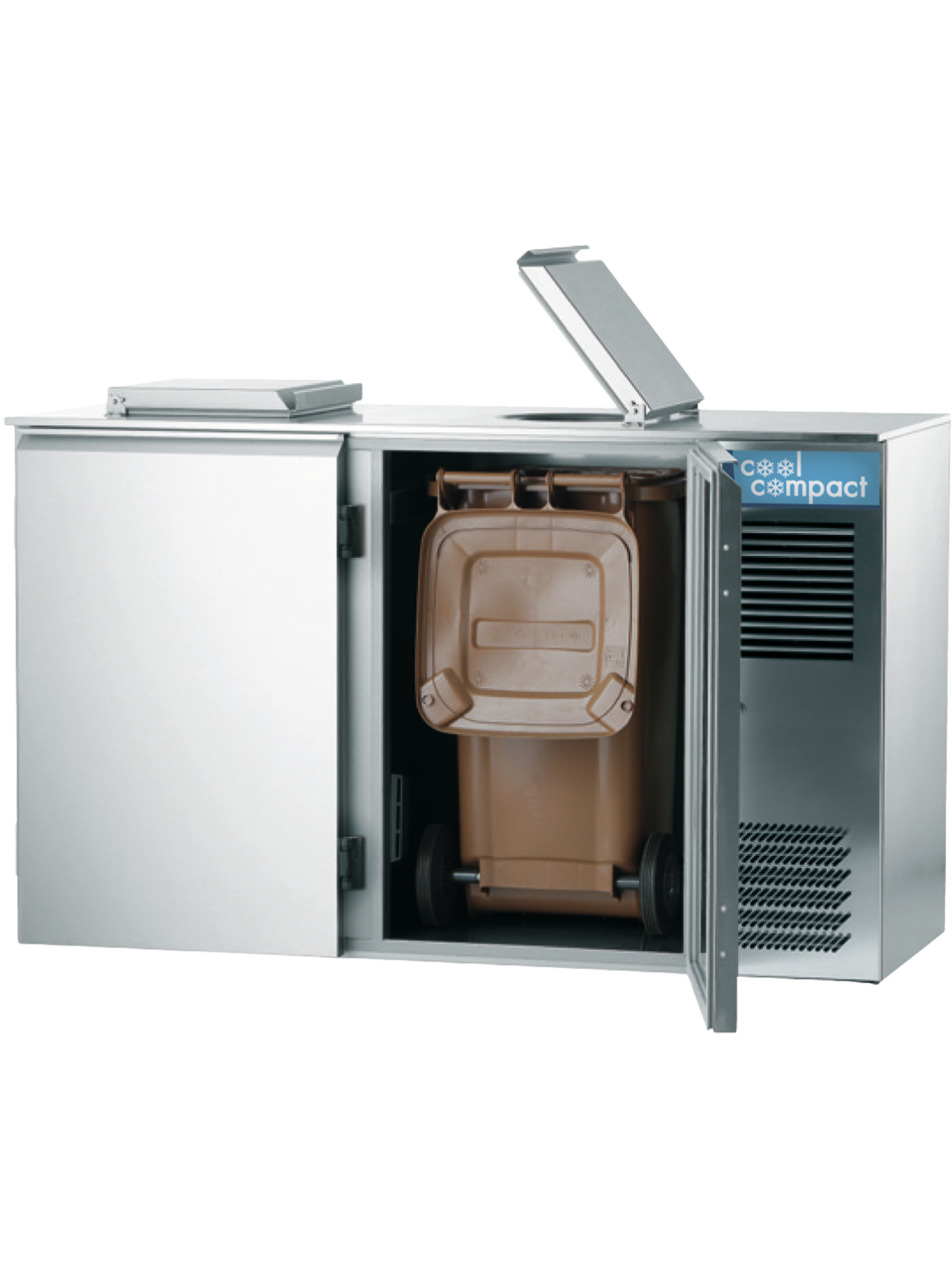 Abfallkühler für 2 x 120,00 l / 0,44 kW / steckerfertig