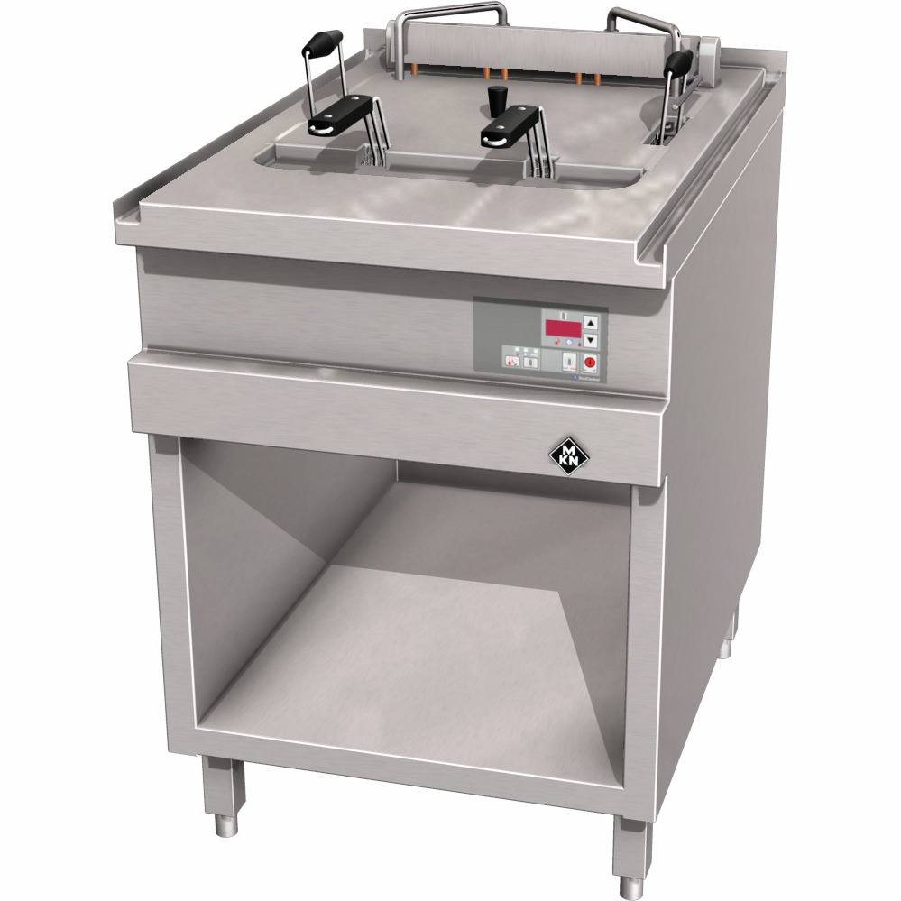 Elektro-Fritteuse 1 x 30,00 l / Paris + EcoControl / 600 x 850 x 700 mm + Zusatz