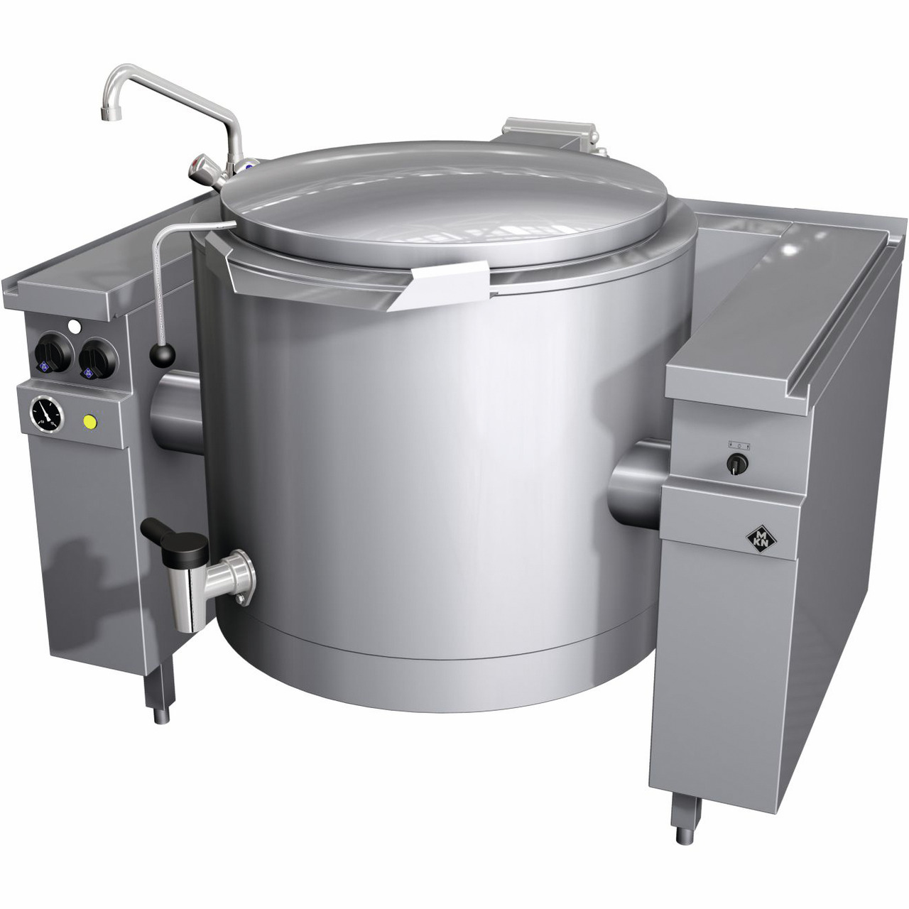 Elektro-Kipp-Schnellkochkessel 150,00 l Motorkippung Vapro 1300 x 850 x 700 mm