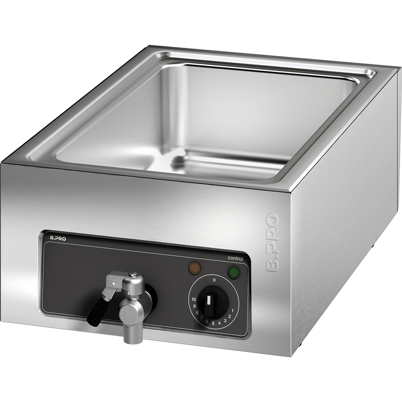 Elektro-Bain-Marie GN 1/1 Wanne 509 x 304 mm / Auftischgerät