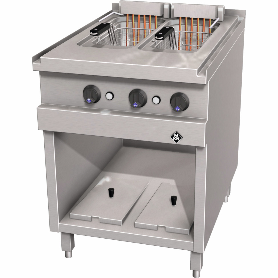 Elektro-Fritteuse 2 x 12,50 l / London II / 20,00 kW / 600 x 850 x 700 mm
