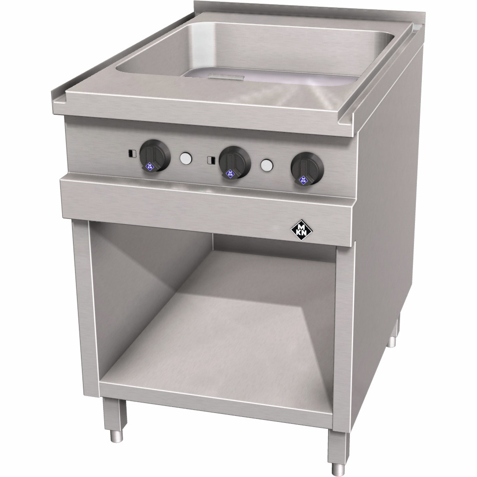 Elektro-Griddlepfanne 26,00 l / 1 Supra / Bratfläche 500 x 540 mm