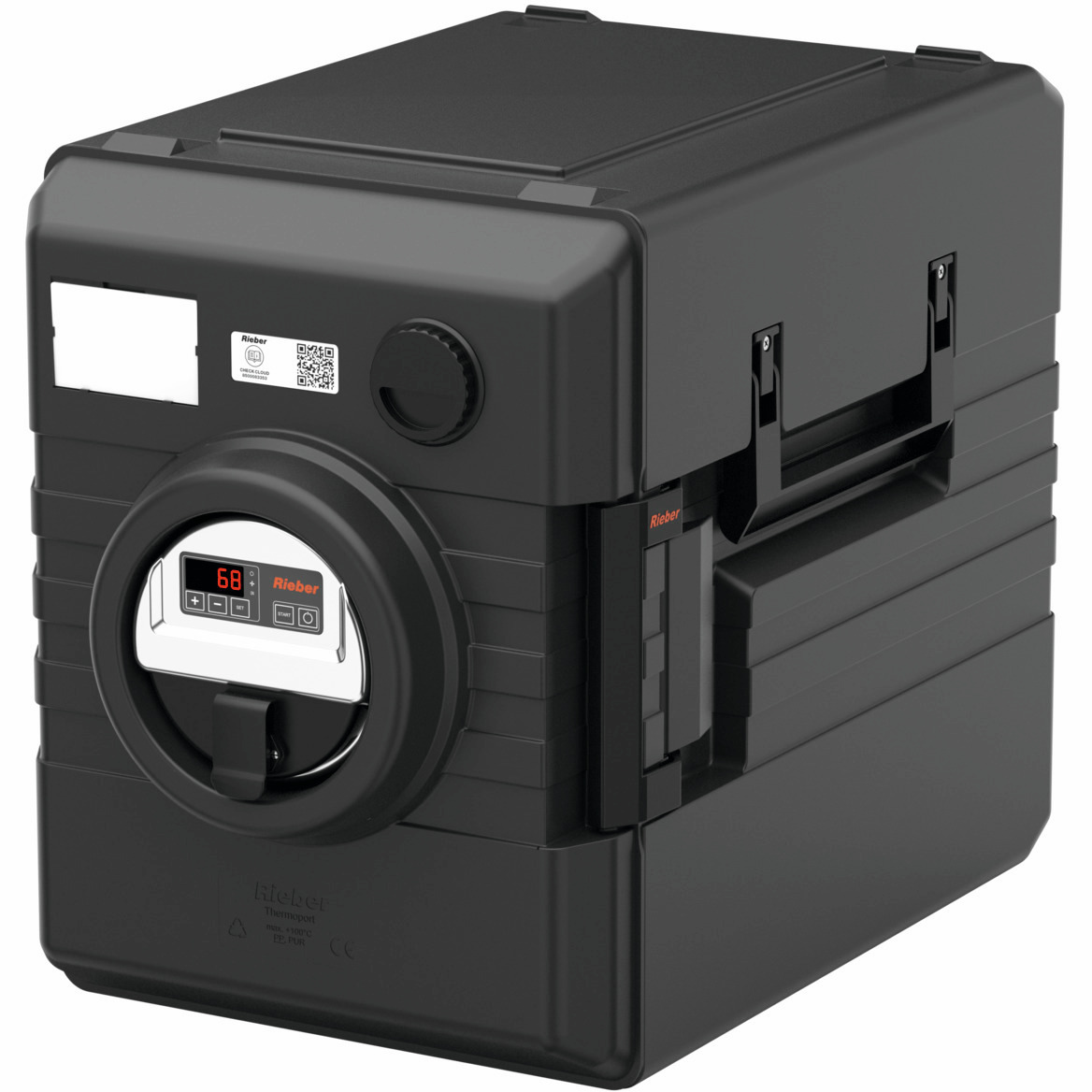 Thermoport 4.0 1000 KB Frontlader / beheizt / ohne Sensor / 52,00 l / schwarz