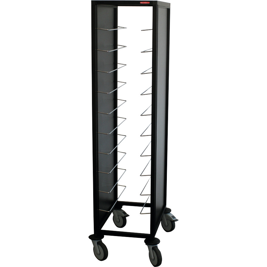 Tablettwagen 13 x GN 1/1 RTW108 schwarz