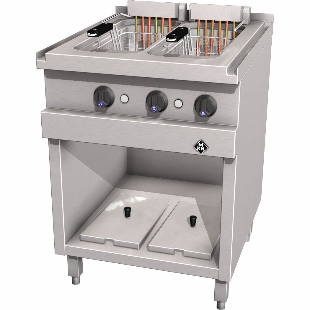 Elektro-Fritteuse 2 x 12,50 l / London II / 12,00 kW / 600 x 700 x 700 mm