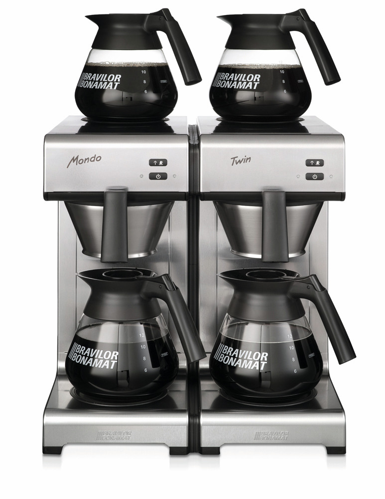 Filterkaffeemaschine 4 Kannen / 48 Tassen / ohne Wasseranschluss / 230 V