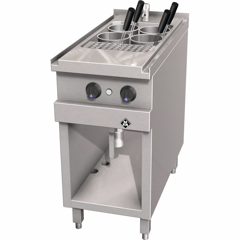 Elektro-Nudelkocher 4 Körbe / Optima 850 / Wanne 305 x 510 mm