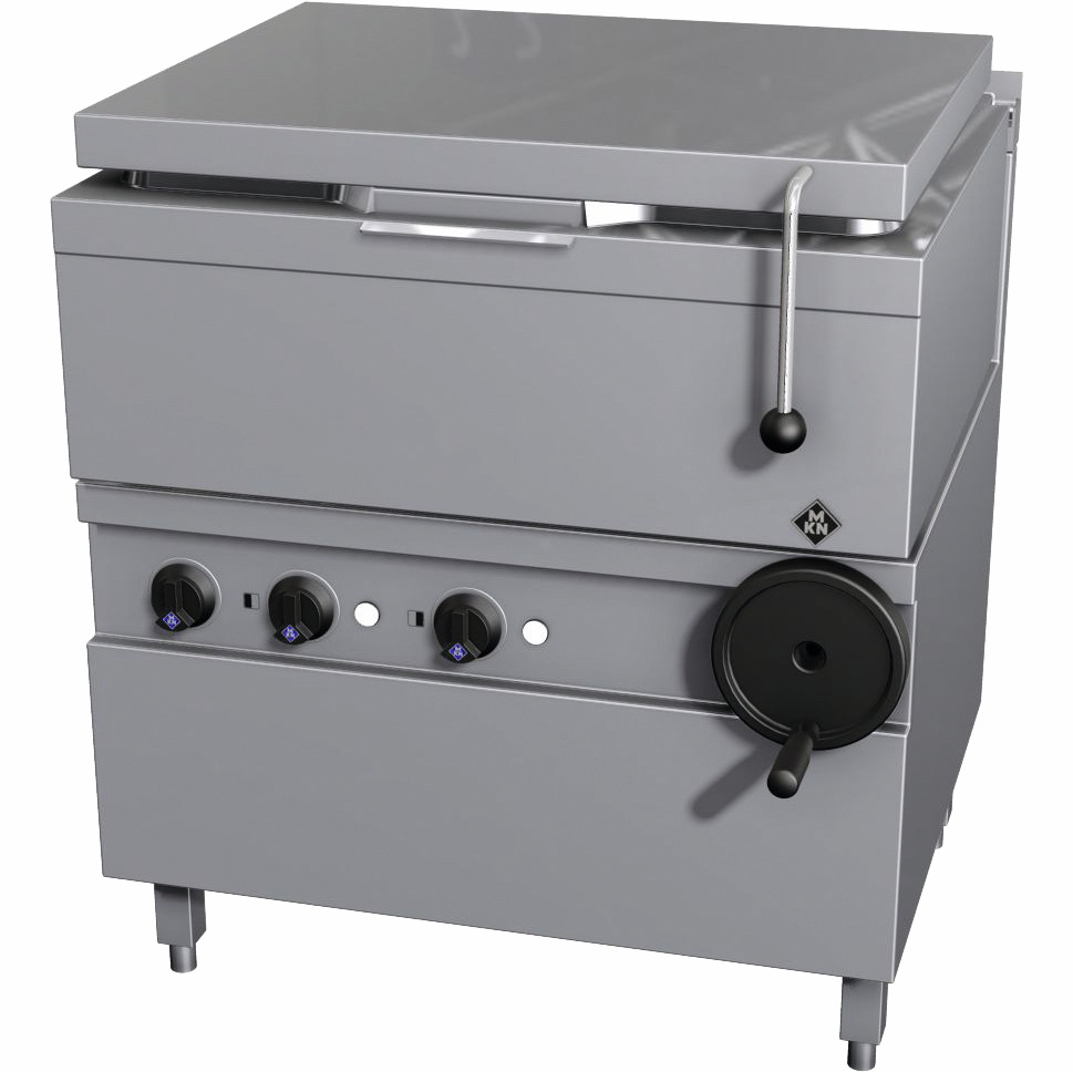 Elektro-Kippbratpfanne 62,00 l GN 2/1 Handkippung / Optima 700
