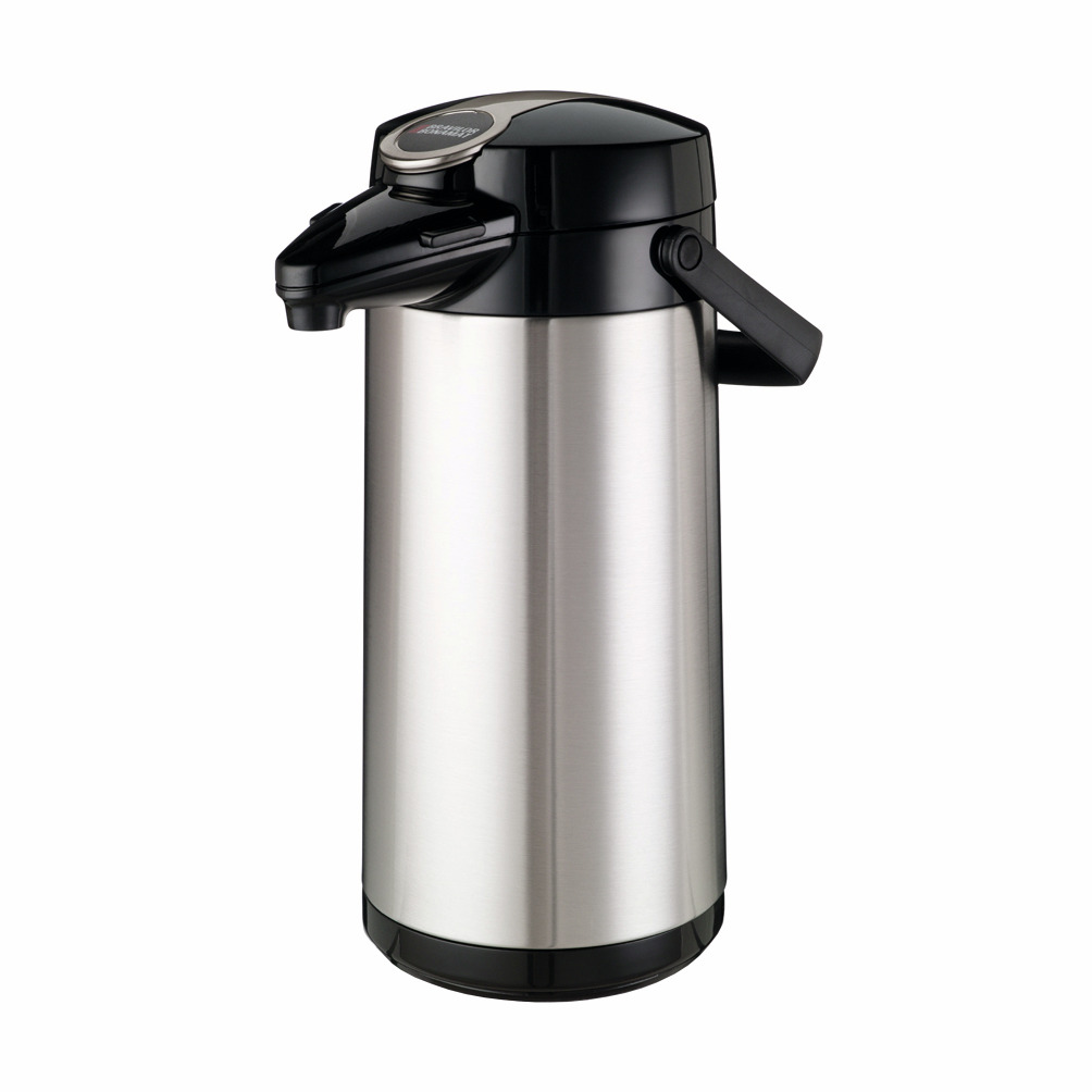 Isolierkanne Furento 2,20 l mit Druckhebel / mit Edelstahlzylinder